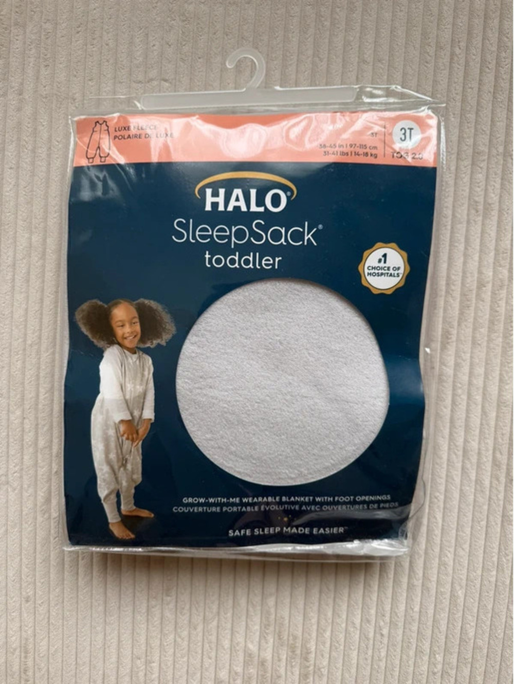 Halo Toddler SleepSack 3T Wearable Blanket